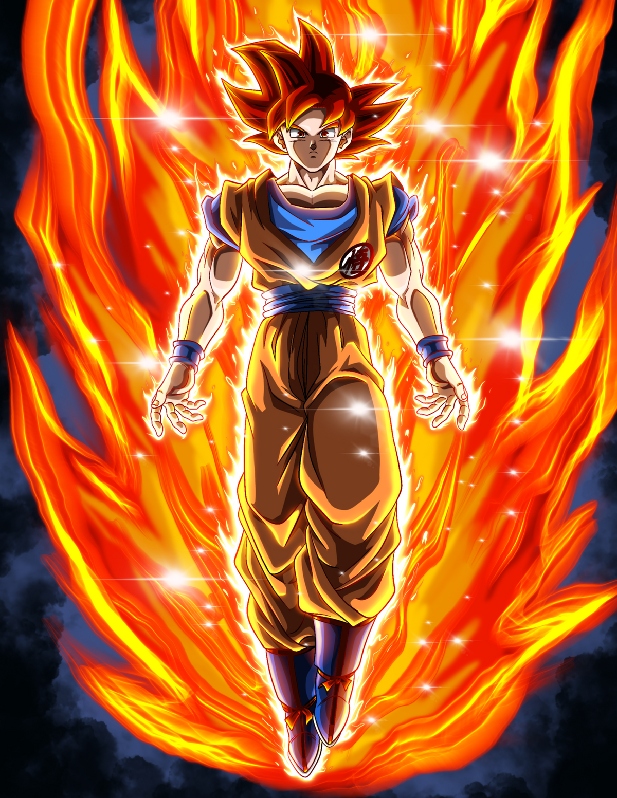 Goku Super Saiyan God