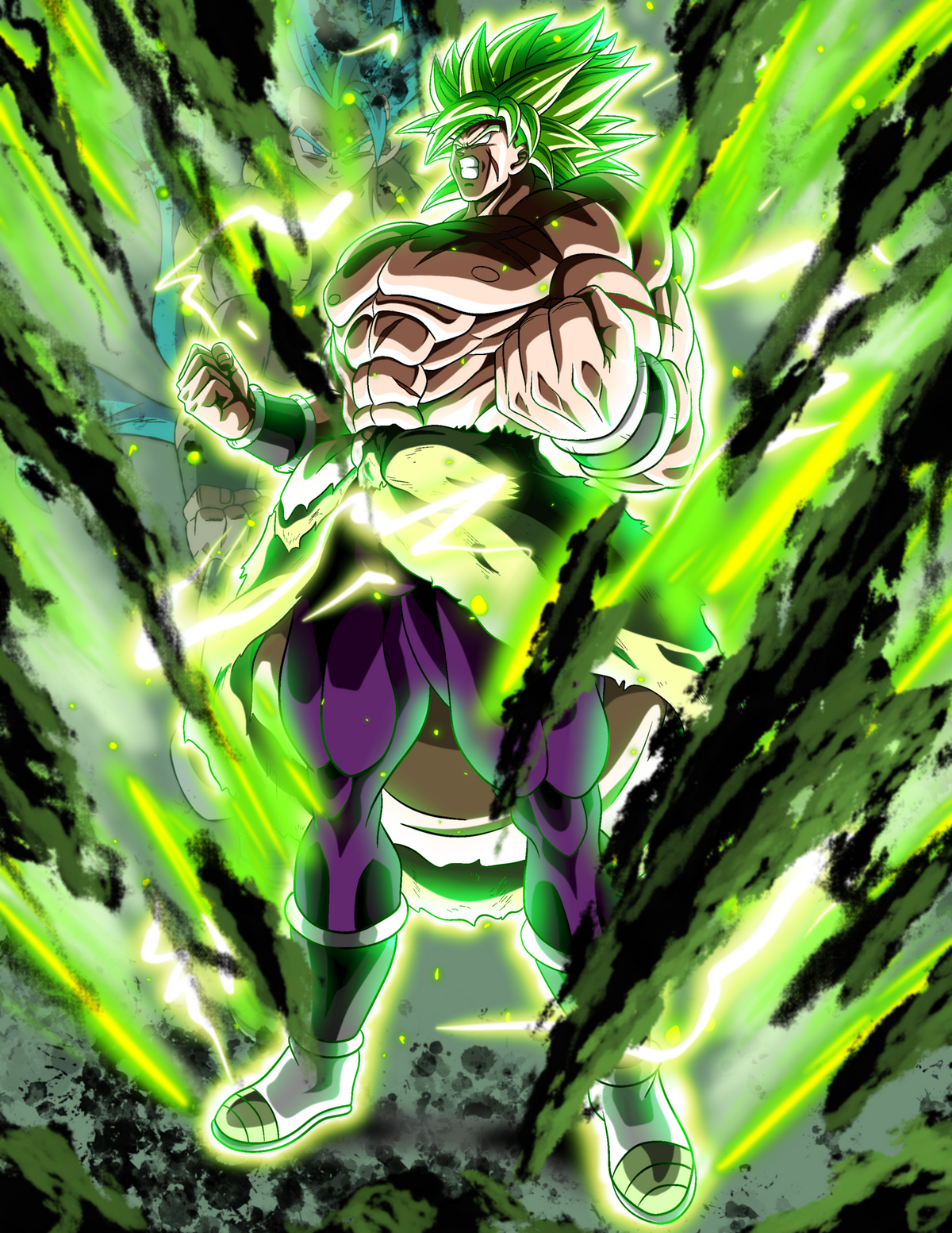 Broly The Legendary Super Saiyan FULL Power